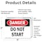 Signmission Safety Culture Sign, 5 in Width, Vinyl Decal, Rectangle OS-2PACK-DS-D-35-L-1169 - alternate 5